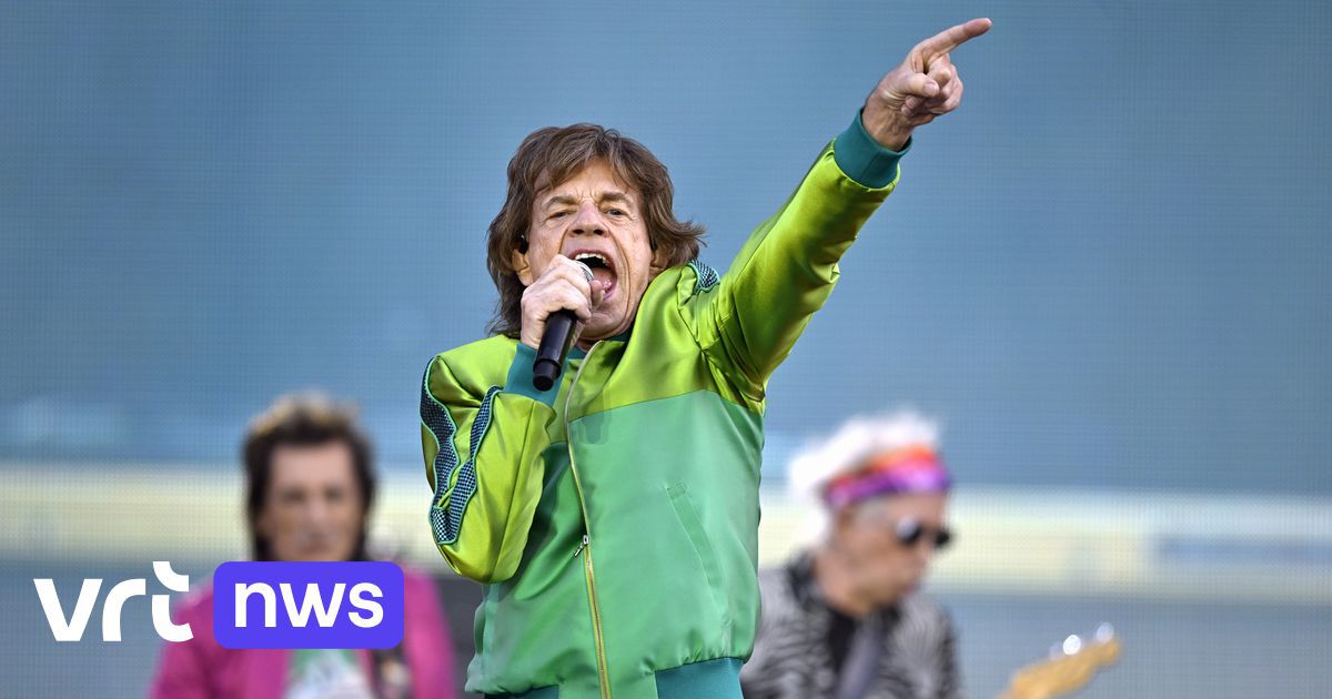 Les Rolling Stones envoûtent la foule bruxelloise