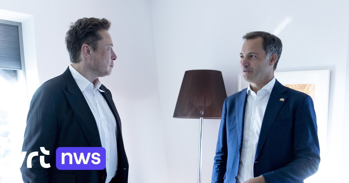 Le fond à Stavanger pour Mr De Croo et Elon Musk