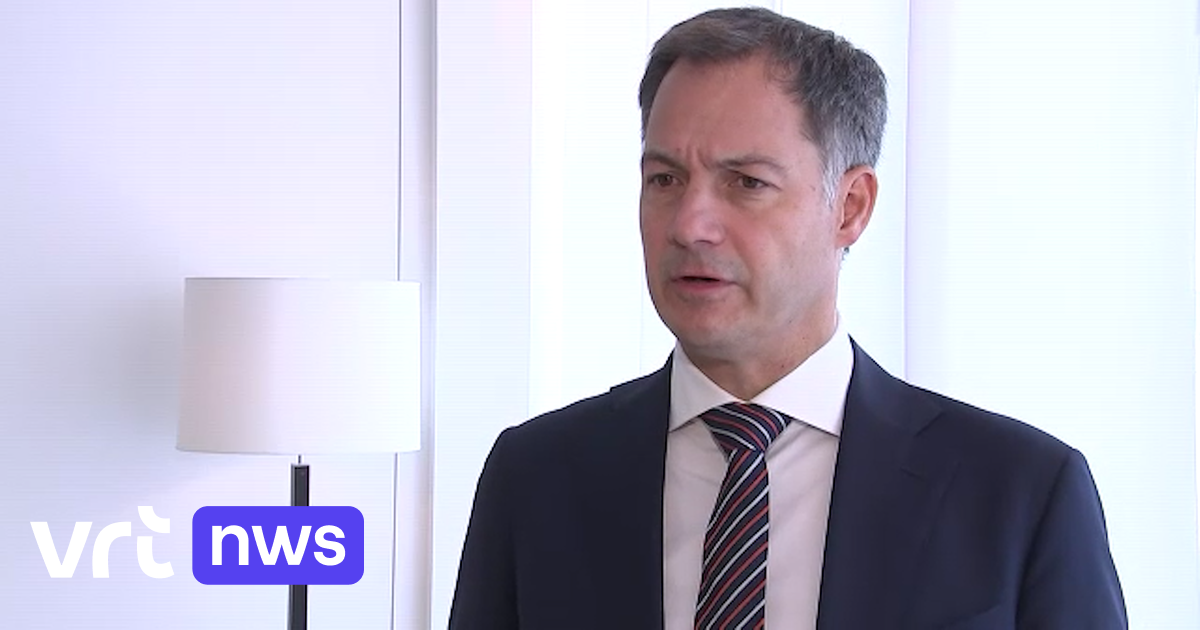 M. De Croo appelle à une réponse calme et s'oppose à l'escalade