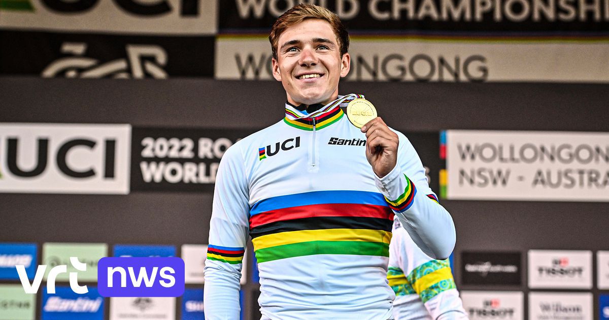 Remco Evenepoel remporte l'or aux Championnats du monde de cyclisme