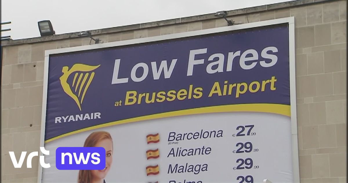 Ryanair abandonne ses activités bruxelloises |  VRT NWS : actualités