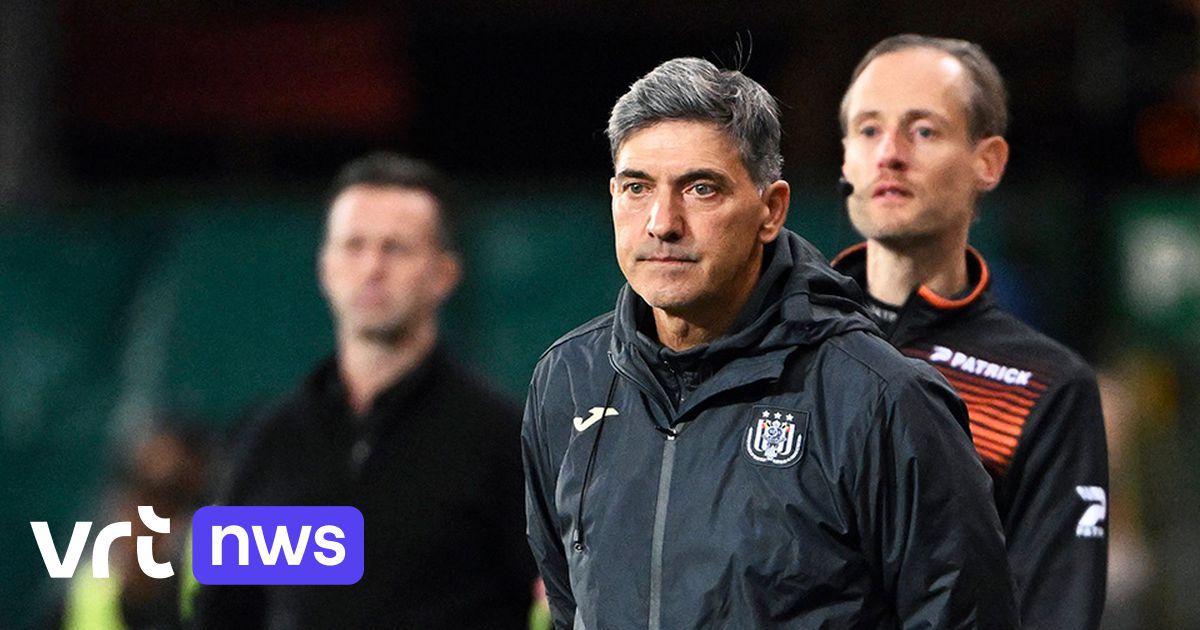 Anderlecht limoge l'entraîneur Mazzu |  VRT NWS : actualités