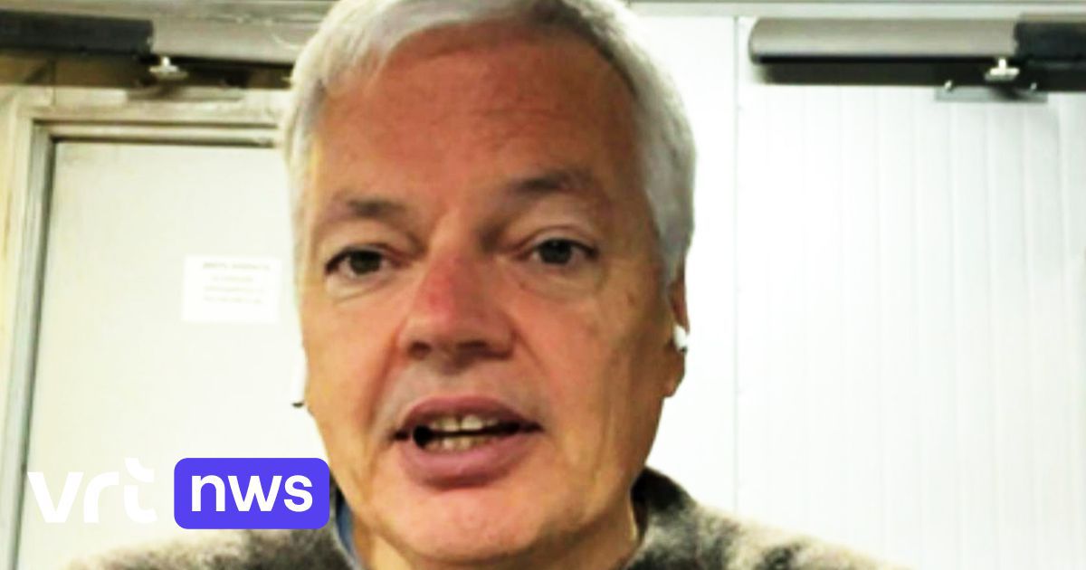 Commissaire européen belge dans l'abri anti-aérien de Kyiv