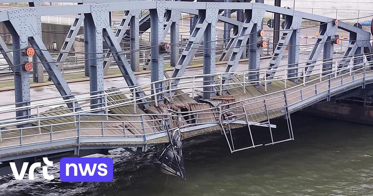 La navigation à destination et en provenance du port de Bruxelles suspendue après l'écrasement d'un navire sur un pont-canal