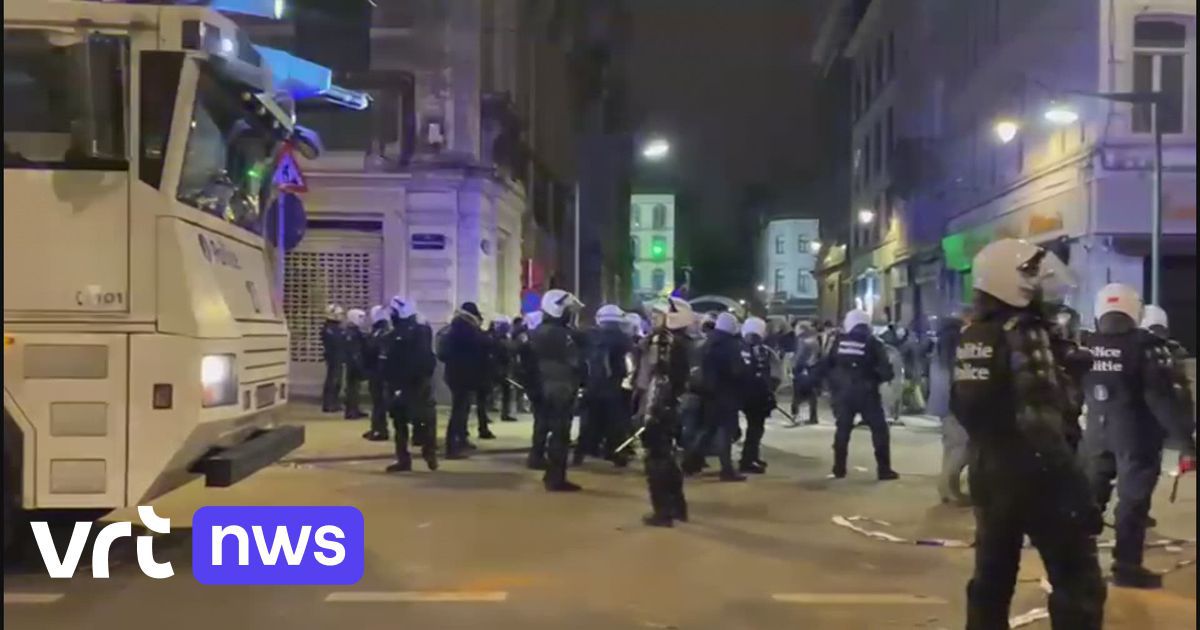 Vidéo : 59 personnes détenues à Bruxelles, 70 détenues à Anvers après la victoire historique du Maroc en Coupe du monde