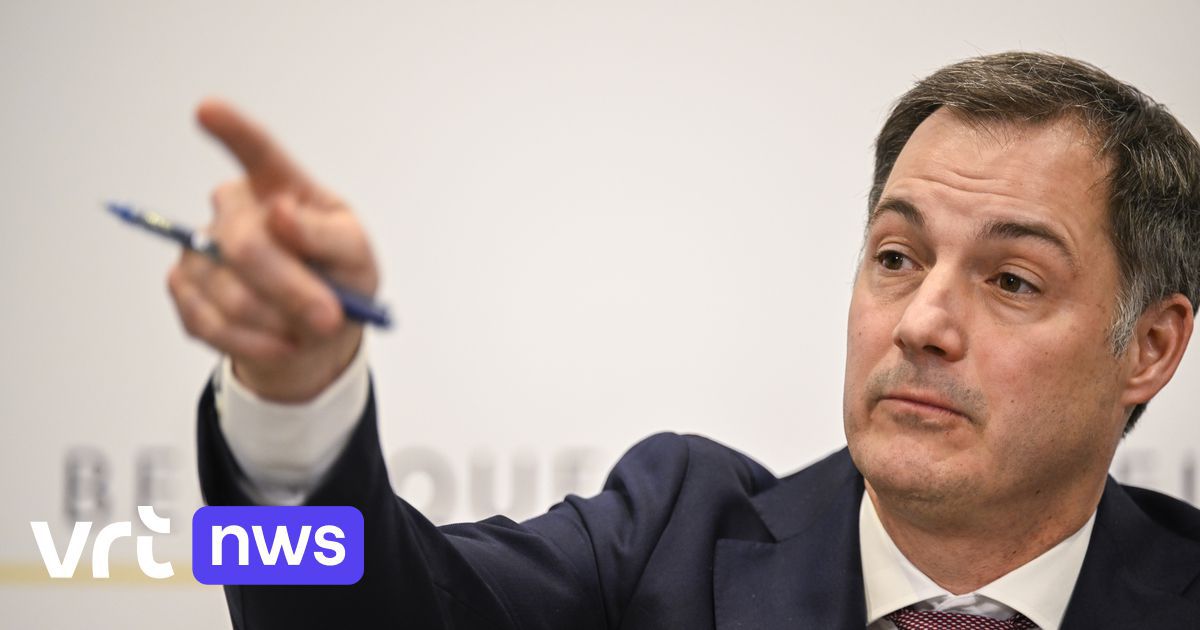 Le Premier ministre De Croo fustige l'affirmation du colonel Housen que la Belgique est un sponsor de la guerre de la Russie