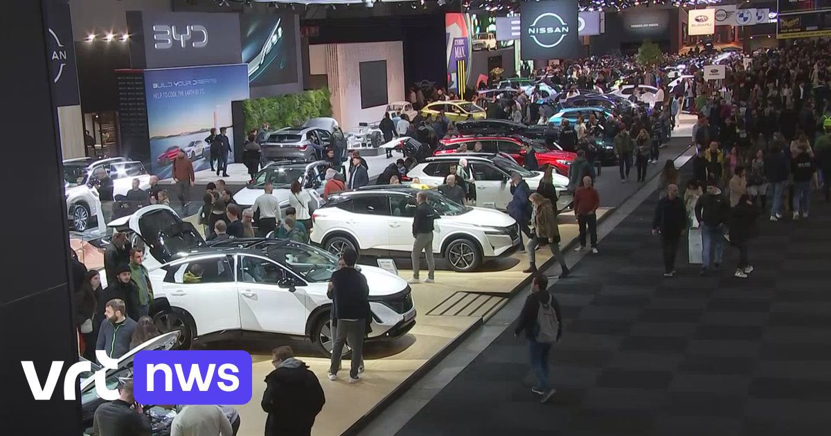 Vidéo : Plus d'un quart de million de visiteurs au 100e Salon de l'Automobile de Bruxelles