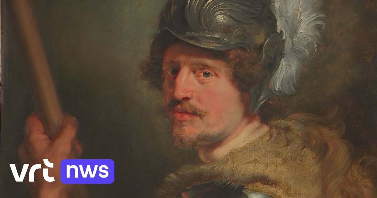 Le Portrait d'un homme en Dieu Mars de Rubens à Bruxelles avant la vente aux enchères à New York