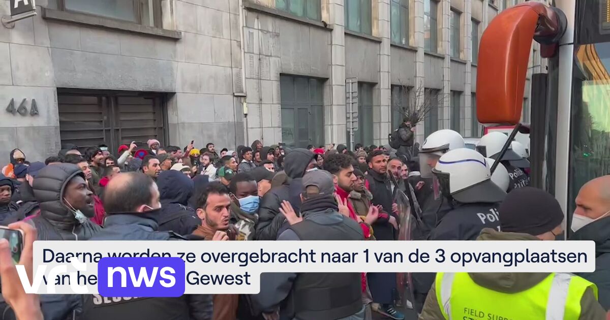 Vidéo : Chaos alors que les derniers habitants quittent le squat de Schaerbeek
