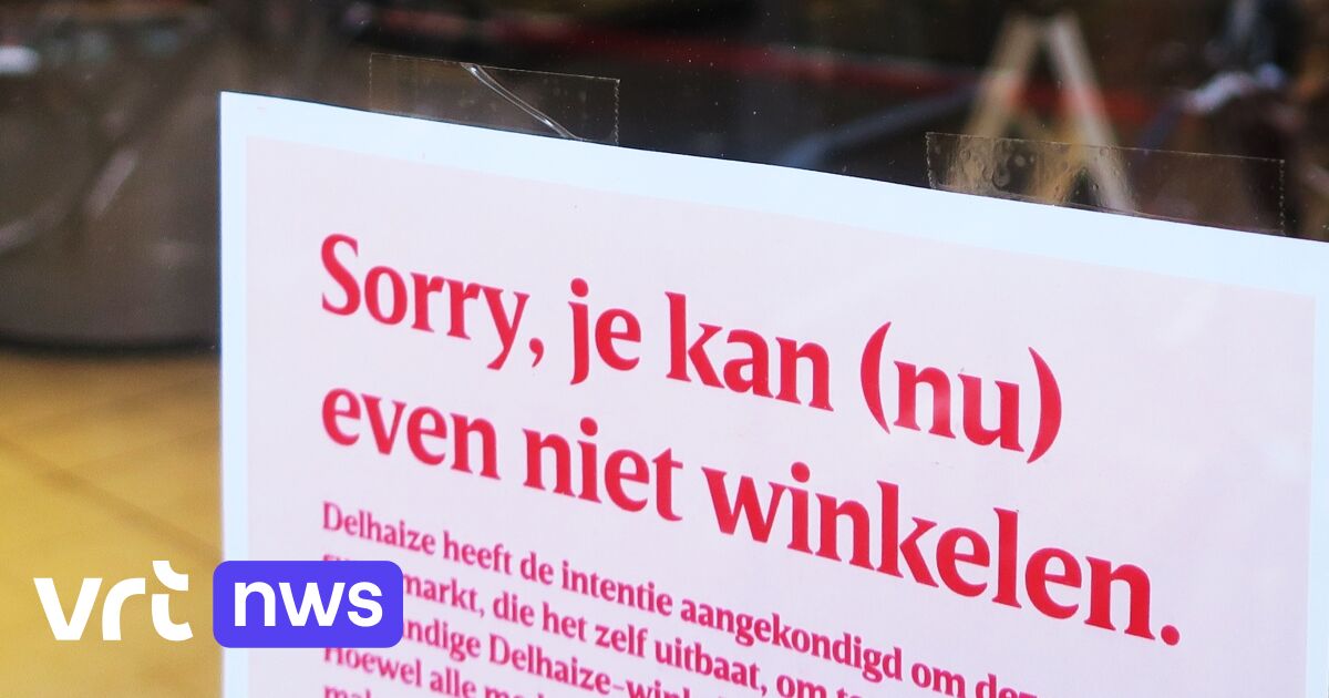Pas de sourire chez Delhaize alors que le personnel maintient les magasins fermés pour protester contre les projets de franchise