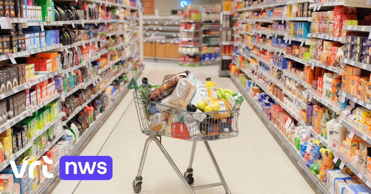 L'inflation belge recule, mais la forte hausse des prix alimentaires continue d'inquiéter