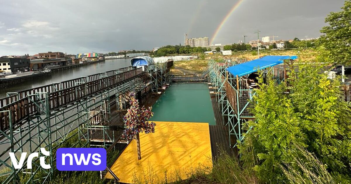 La seule piscine en plein air de Bruxelles Flow reste fermée en raison de problèmes de bactéries