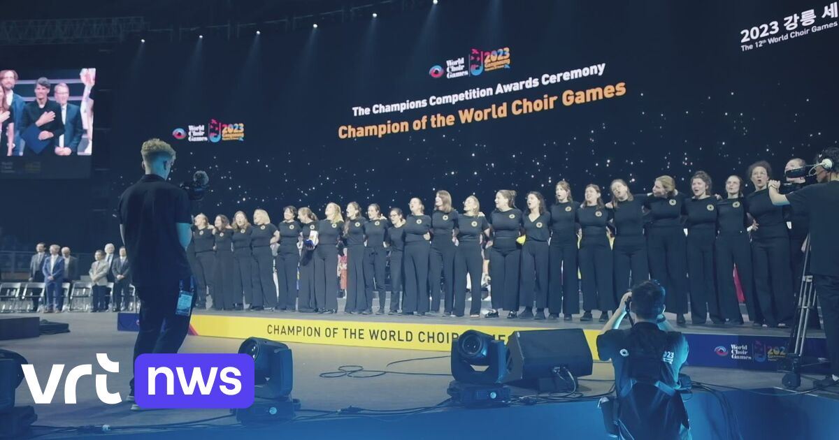 Le chœur flamand est le numéro 1 mondial (VIDEO)