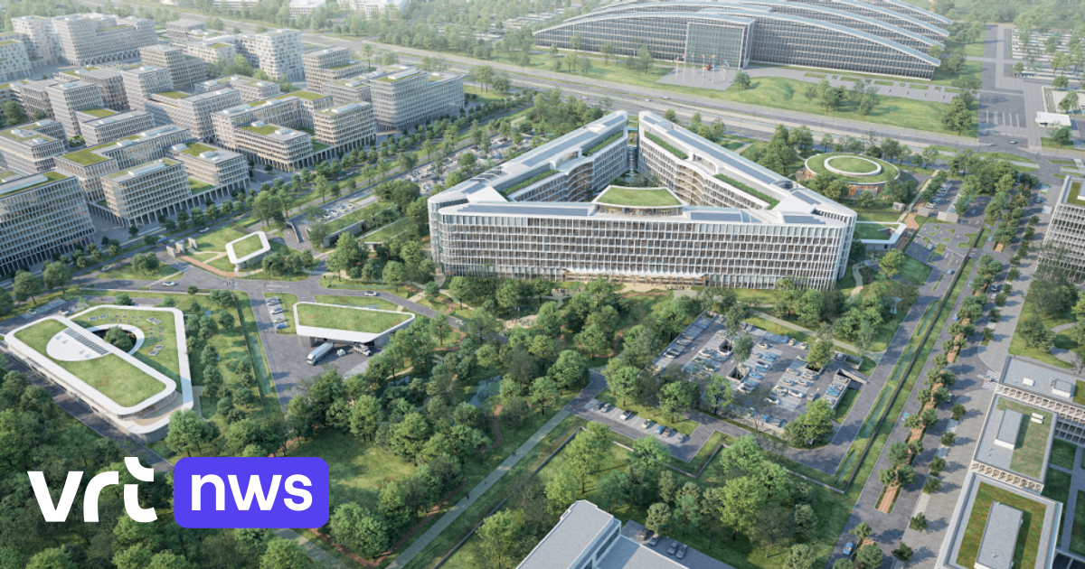 Voir le nouveau QG des forces armées belges prévu à Evere