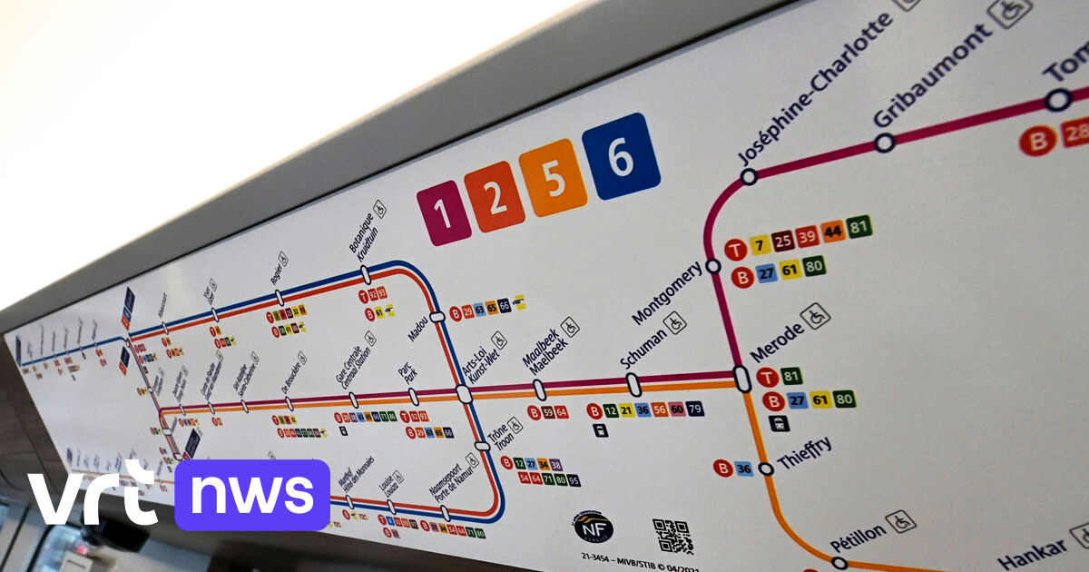 Substance toxique jetée dans une rame du métro bruxellois