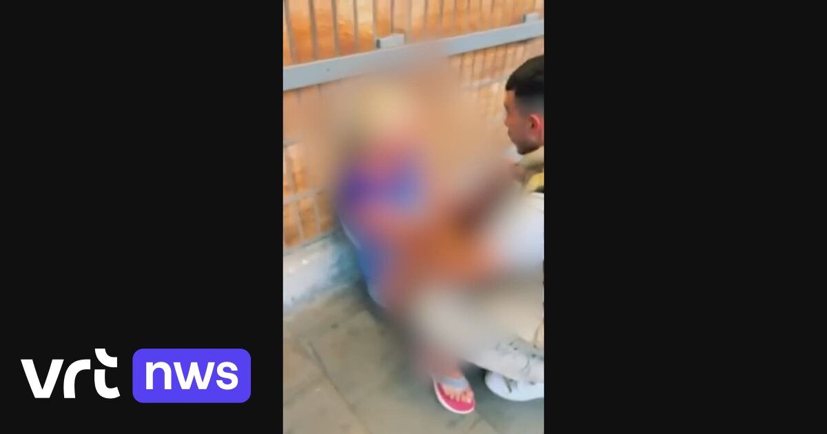 Un homme sauve une femme sur la voie ferrée de la gare de Bruxelles-Sud