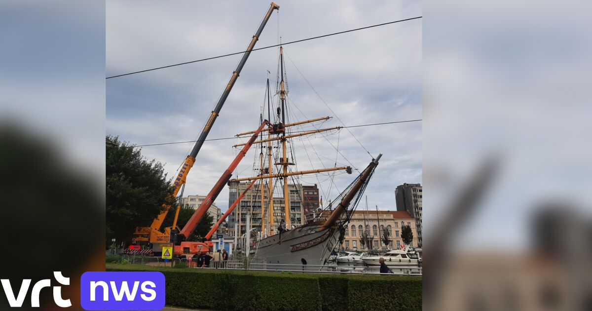 La rénovation du bon navire Mercator est presque terminée