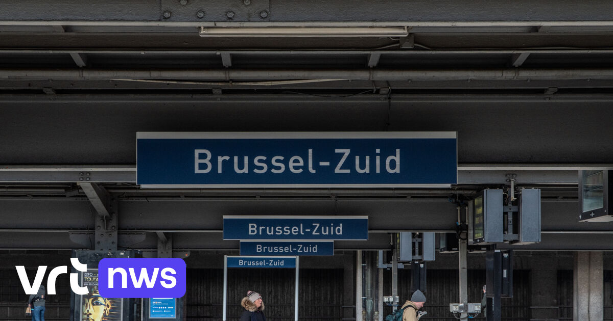 Des débris s'écrasent sur la voie à Bruxelles-Sud : services annulés !