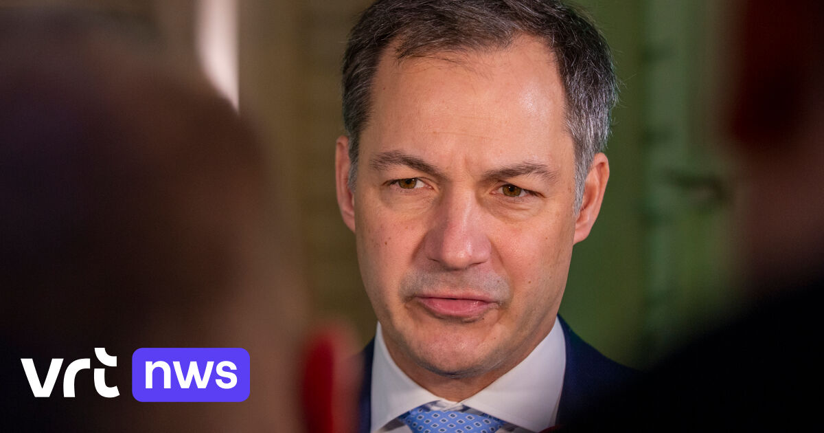 Le Premier ministre De Croo appelle à des politiques d'expulsion plus strictes : "Soit un placement dans un centre fermé, soit un retour sous escorte vers le pays d'origine"