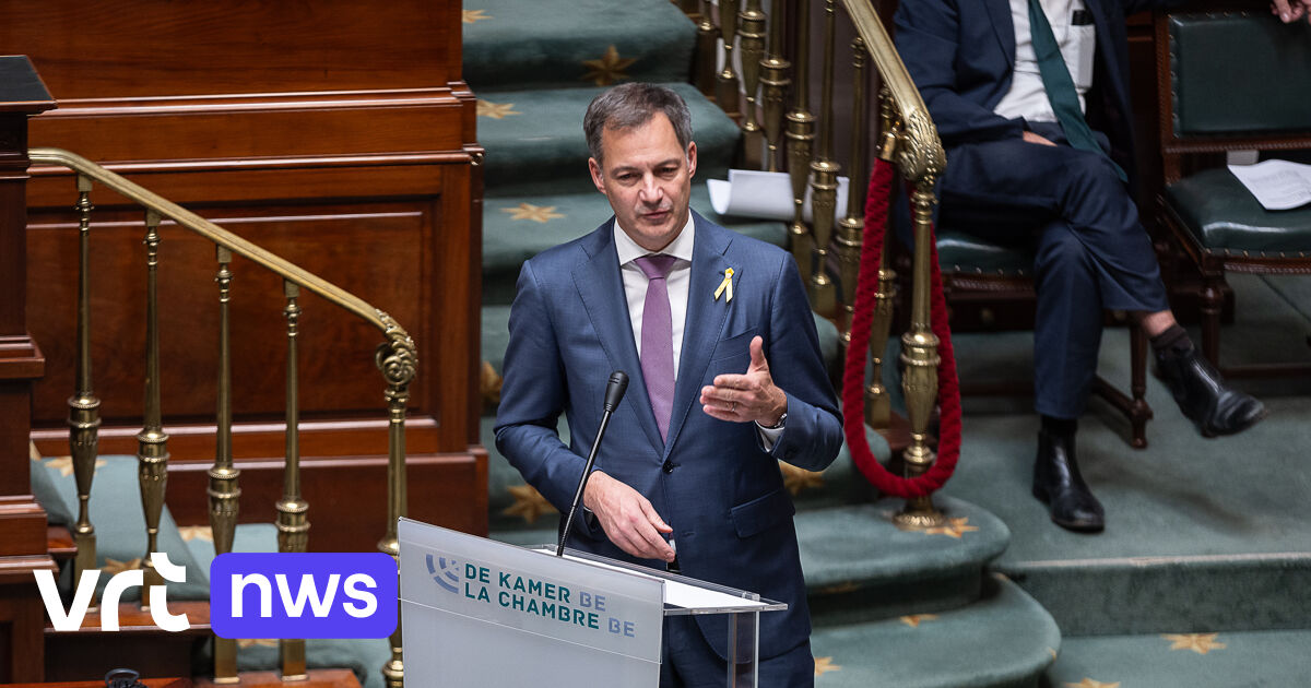 Le Premier ministre belge réagit à la crise au sein de son propre parti : "Renouveller un parti est toujours un parcours semé d'embûches"