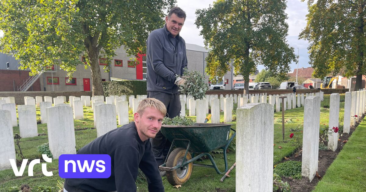 Un coup de pouce aux cimetières de guerre britanniques pour se débarrasser des mauvaises herbes