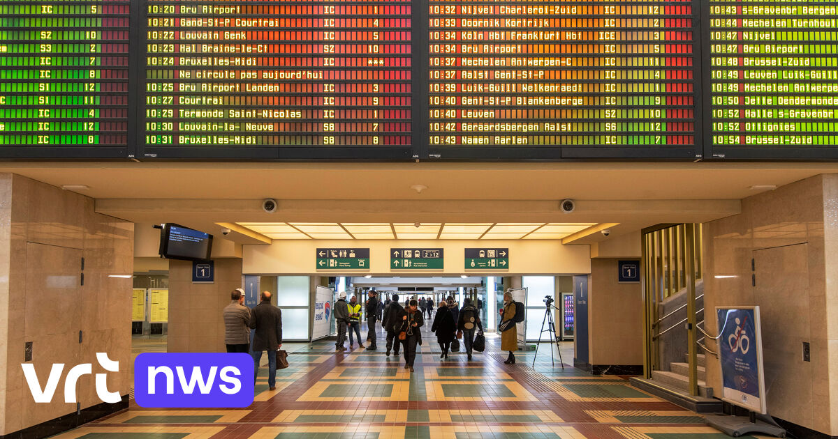 60.000 passagers par jour à Bruxelles Nord, seulement 81 à Haren
