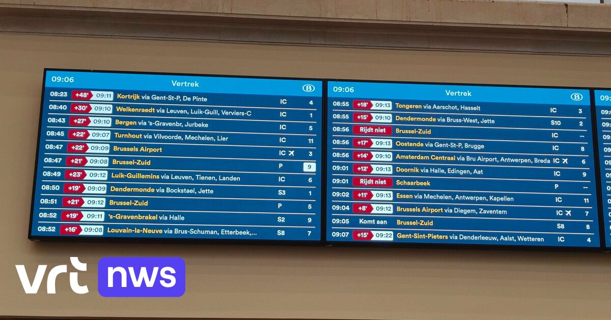 L'alerte à la bombe d'Eurostar paralyse le trafic ferroviaire à Bruxelles