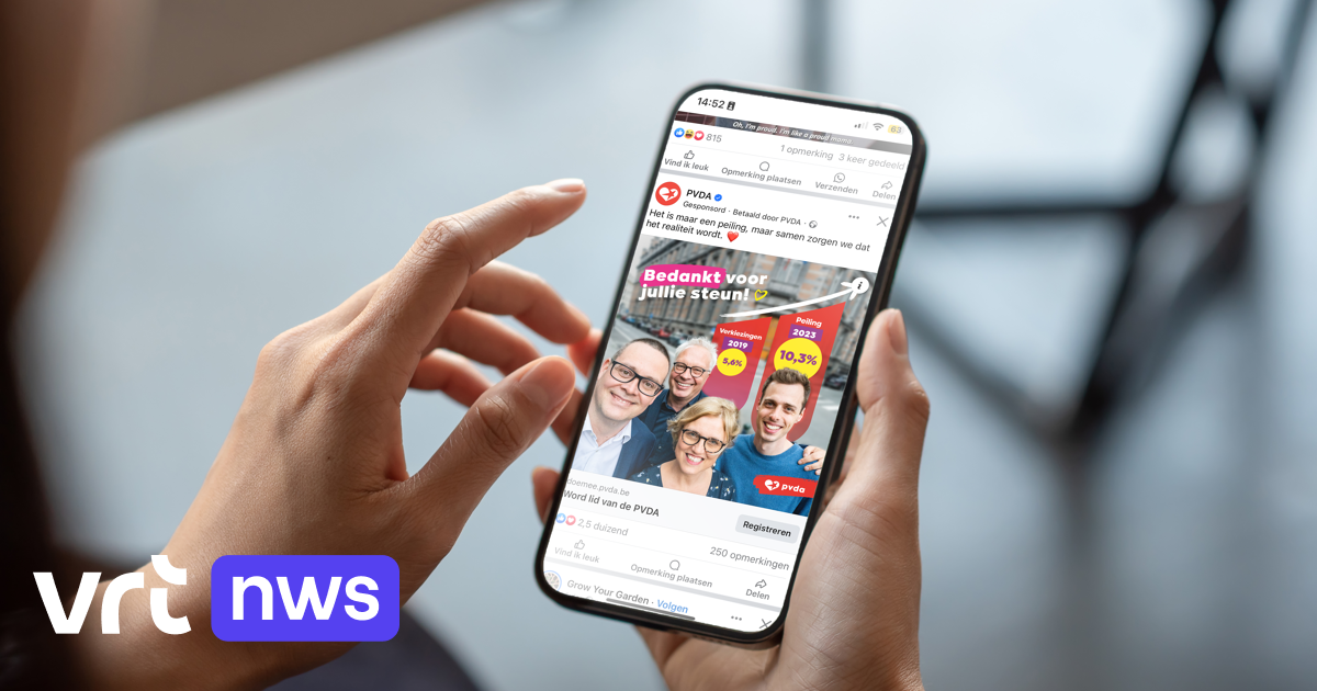Le Vlaams Belang et la N-VA ont dépensé le plus en publicités sur les réseaux sociaux en 2023