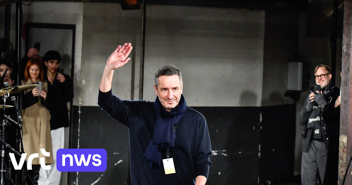 Le créateur de mode Dries Van Noten (65 ans) prendra sa retraite fin juin