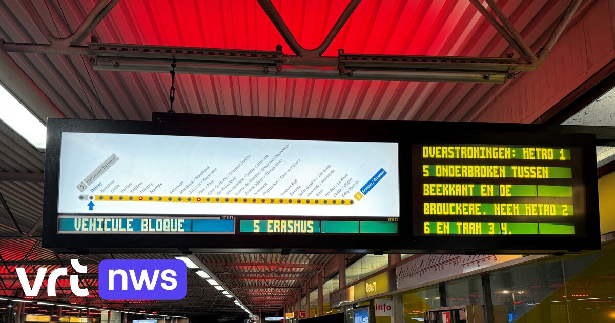 Perturbation des transports publics à Bruxelles