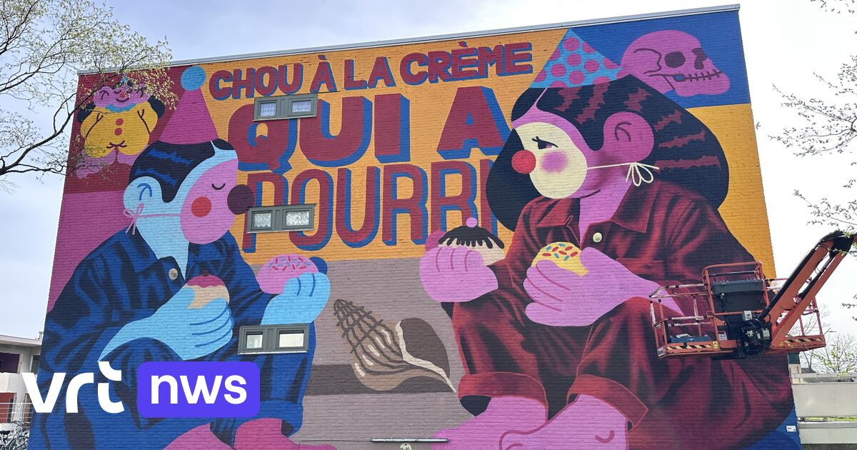 16 nouvelles et grandes peintures murales au Crystal Ship, le festival de street art d'Ostende