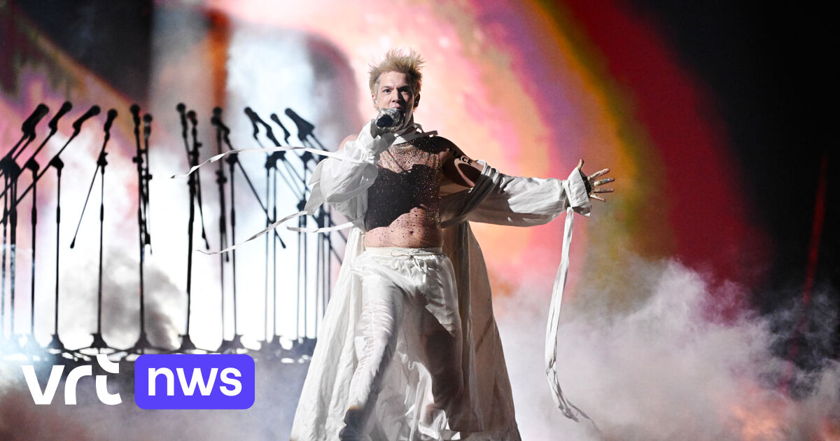 Le Belge Mustii ne parvient pas à se qualifier pour la finale du Concours Eurovision de la chanson