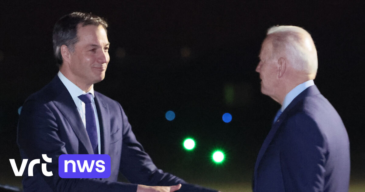 Le Premier ministre De Croo est attendu vendredi à Washington DC pour rencontrer le président Biden.