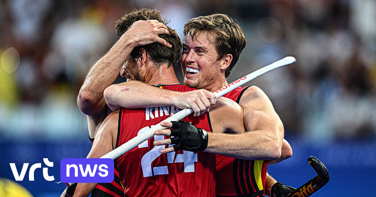 Jeux olympiques de Paris : les hockeyeurs belges battent l'Australie