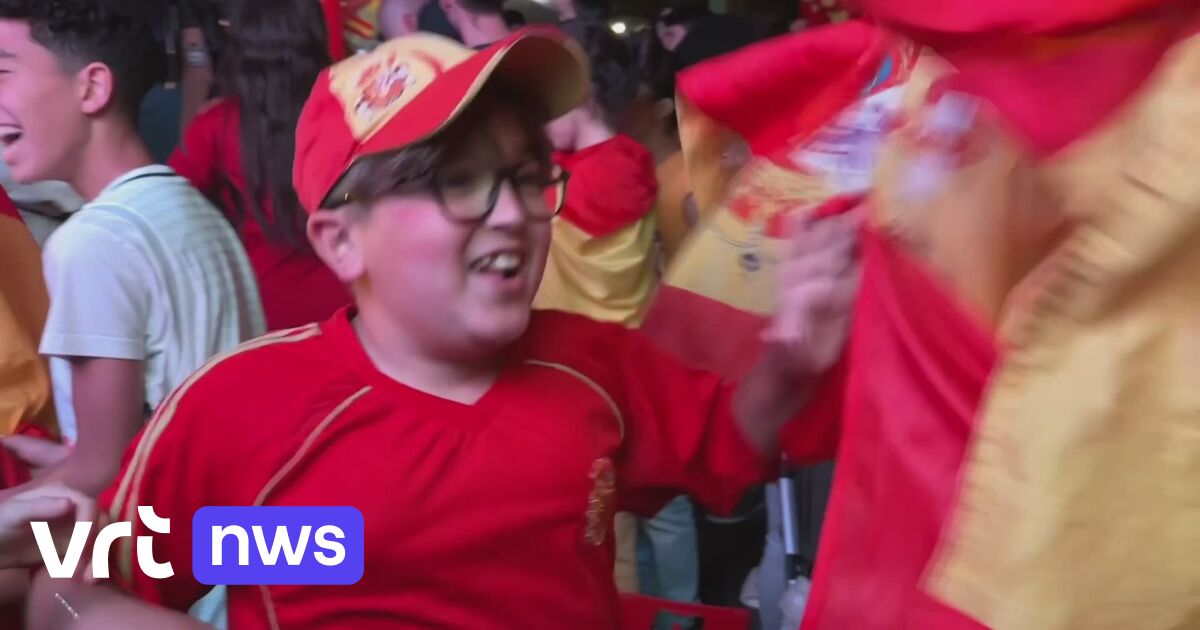 La communauté espagnole de Flandre ravie de sa victoire à l'Euro (VIDEOS)