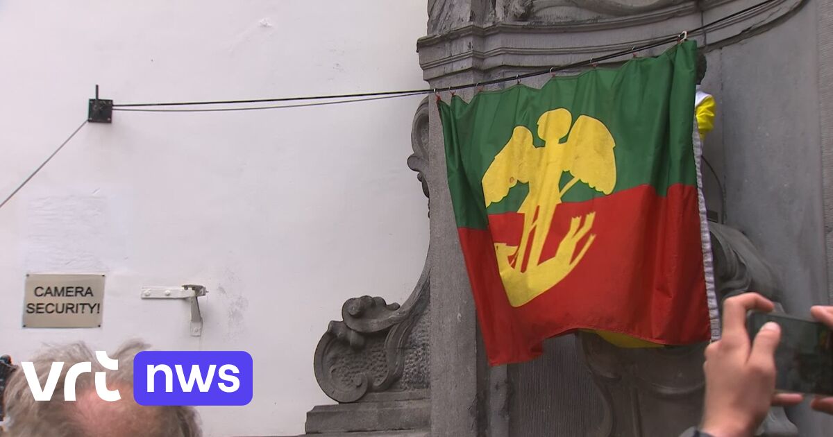 Manneken Pis est prêt pour les Jeux Olympiques de Paris