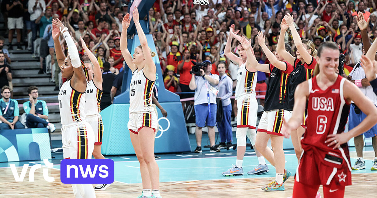 JO 2024 : les basketteuses belges battues par les USA