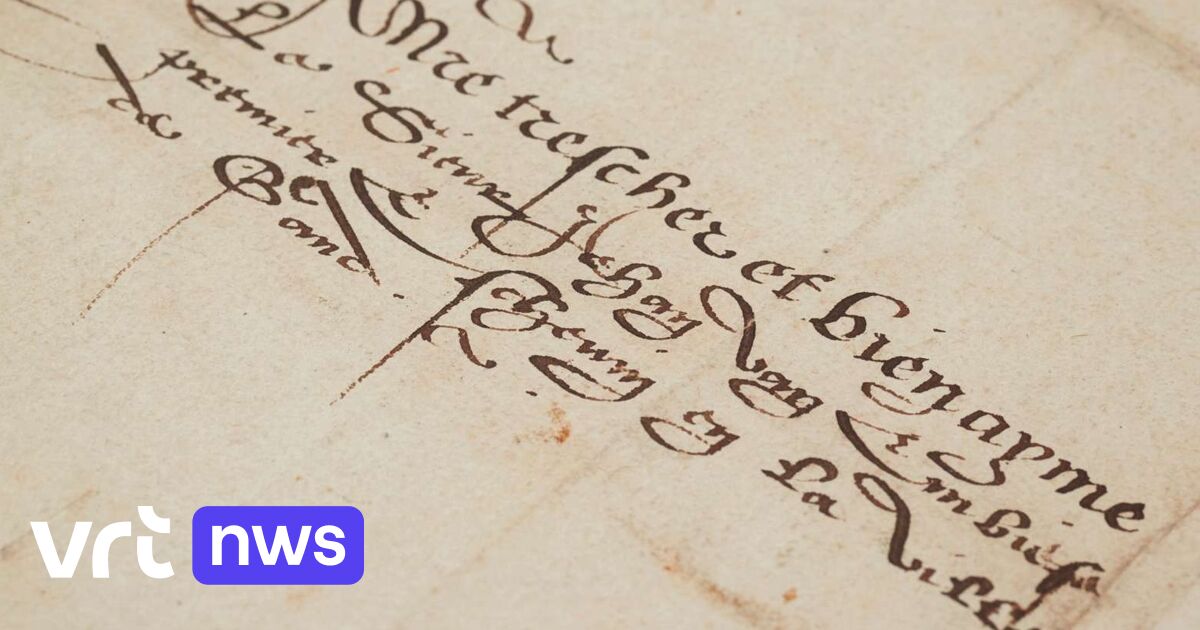 Gand exige la restitution de la lettre historique de la reine Elizabeth I