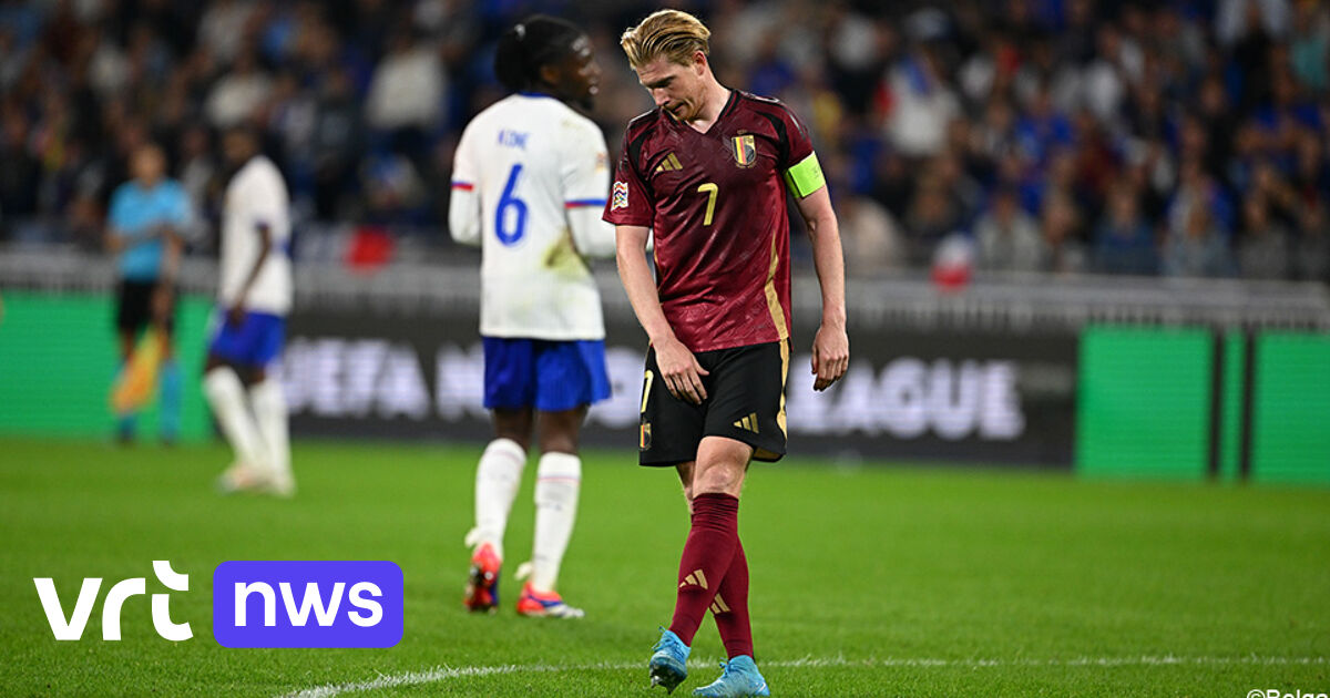 La Belgique perd contre la France en Ligue des Nations : les mots durs de De Bruyne après le match