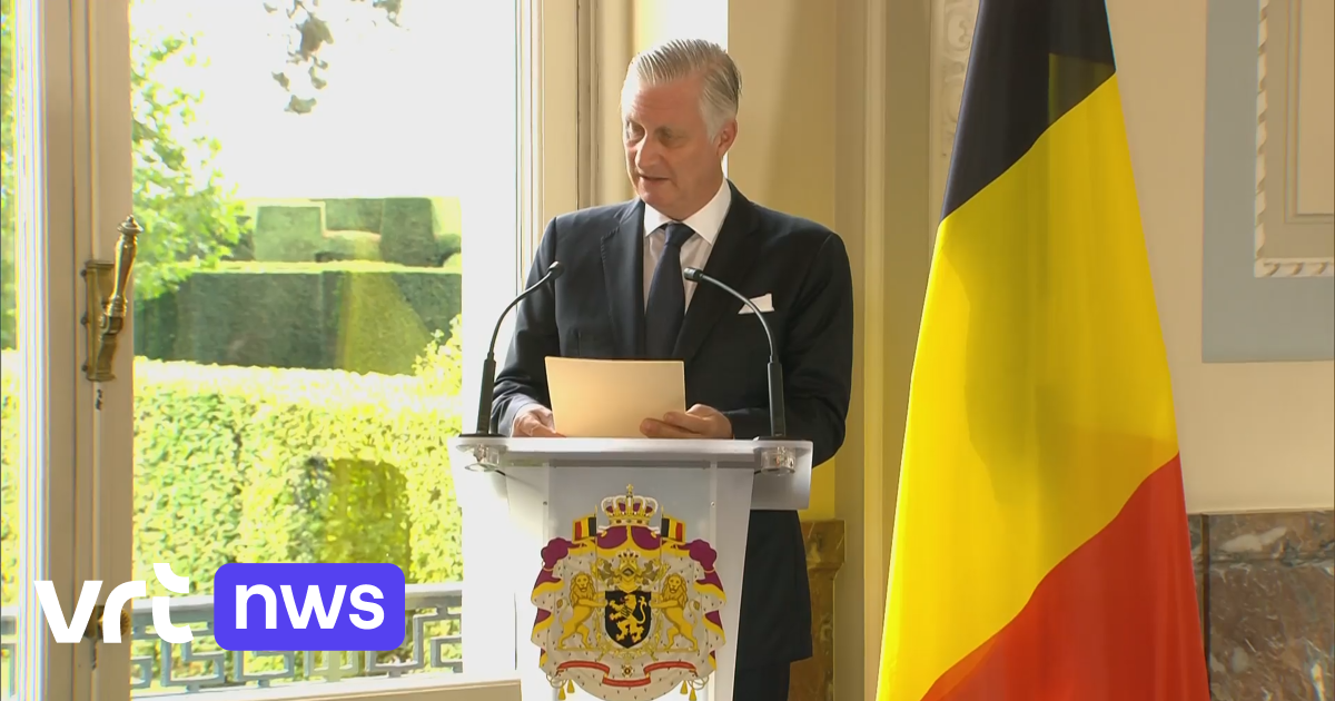 Le Premier ministre fédéral sortant et le roi discutent des abus commis par le clergé lors de discours prononcés lors de la visite du pape au château de Laeken