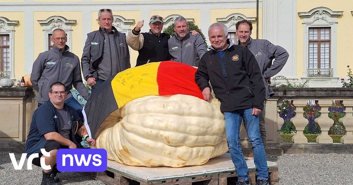 Fleming Mario Vangeel remporte le Championnat d'Europe de citrouilles