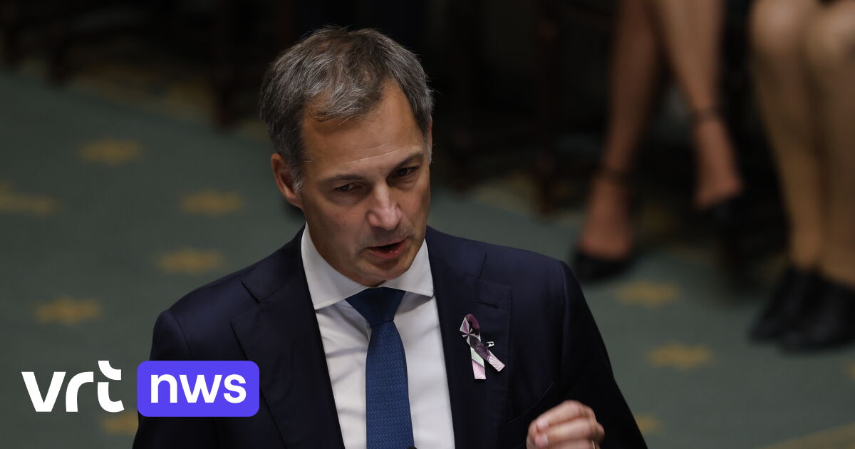 Le Premier ministre De Croo fustige les "paroles inacceptables" du pape