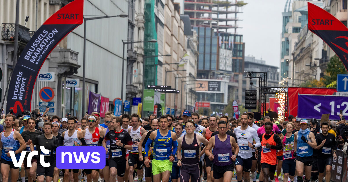 Les événements du marathon de Bruxelles attirent un record de 18 500 participants