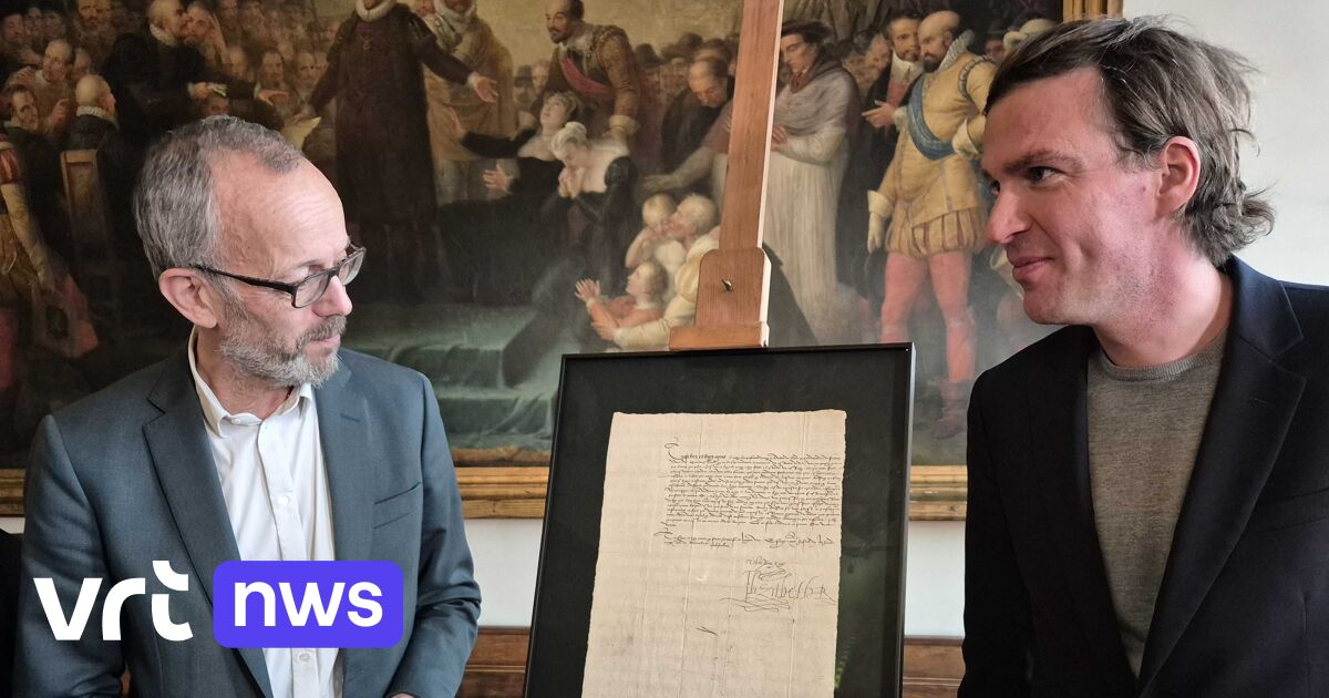 Gand accueille favorablement la lettre de la reine Elizabeth I à la République calviniste