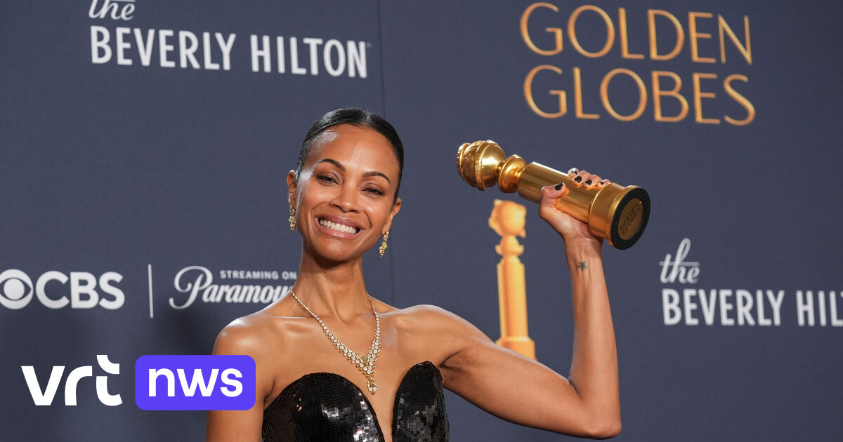La coproduction belge "Emilia Pérez" remporte gros aux Golden Globes