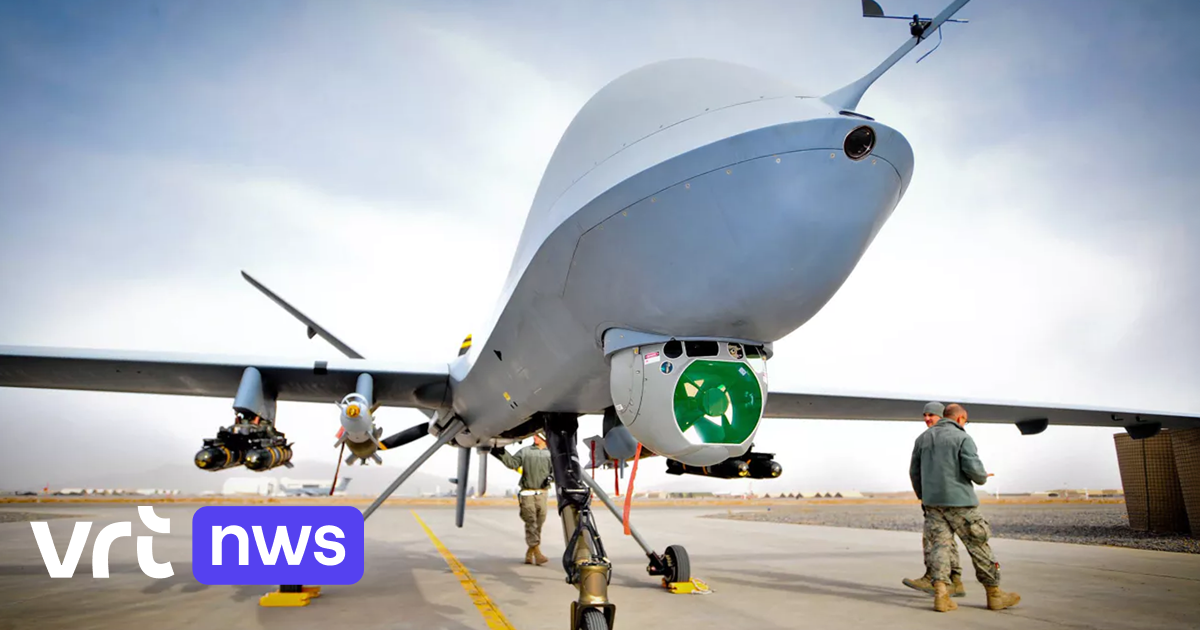 Le Parlement approuve l’armement des drones belges