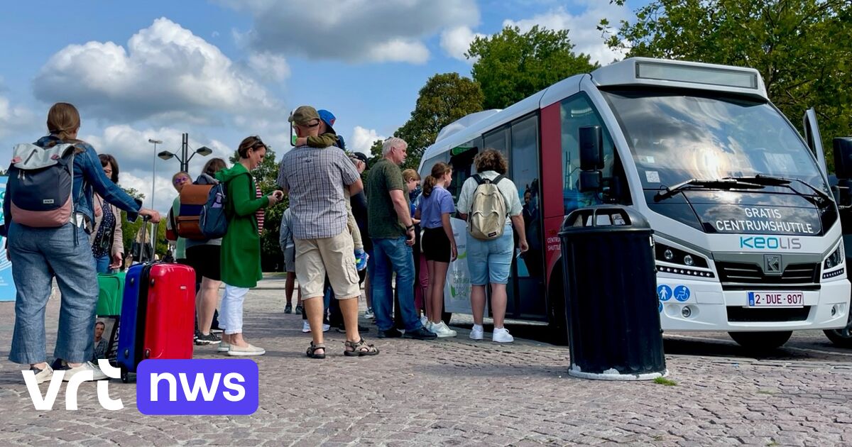 Bruges Eyes Discrimination touristique: les visiteurs à payer pour la navette gratuite du centre-ville