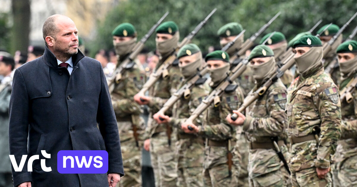 Le ministre de la Défense, Francken, banque sur une grande réserve de l'armée pour atteindre l'armée de 40 000