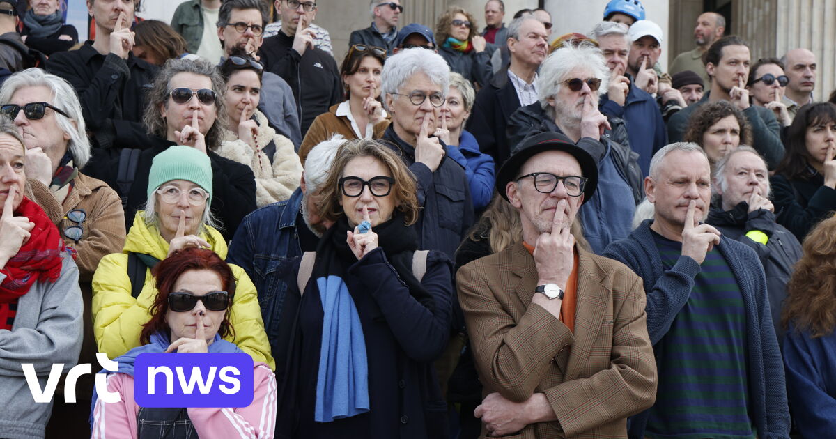 Les Bruxelers démontrent contre la classe politique et l'échec à former un gouvernement régional