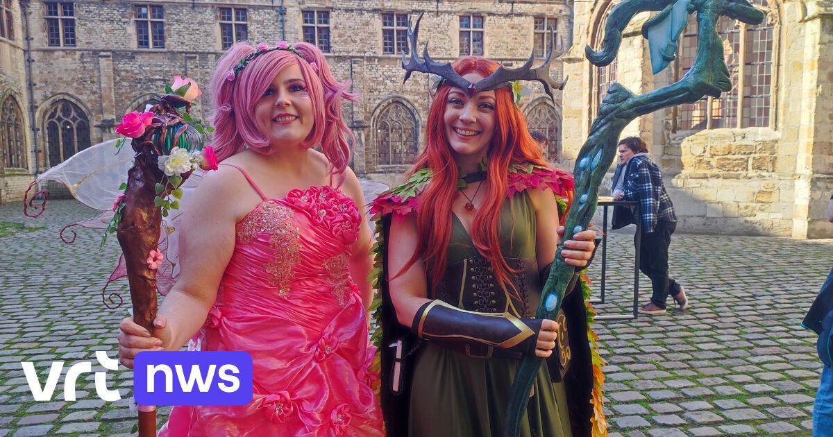 Les fans de Dungeons & Dragons se réunissent à l'abbaye de Saint Peter à Gand pour Day of Dungeons
